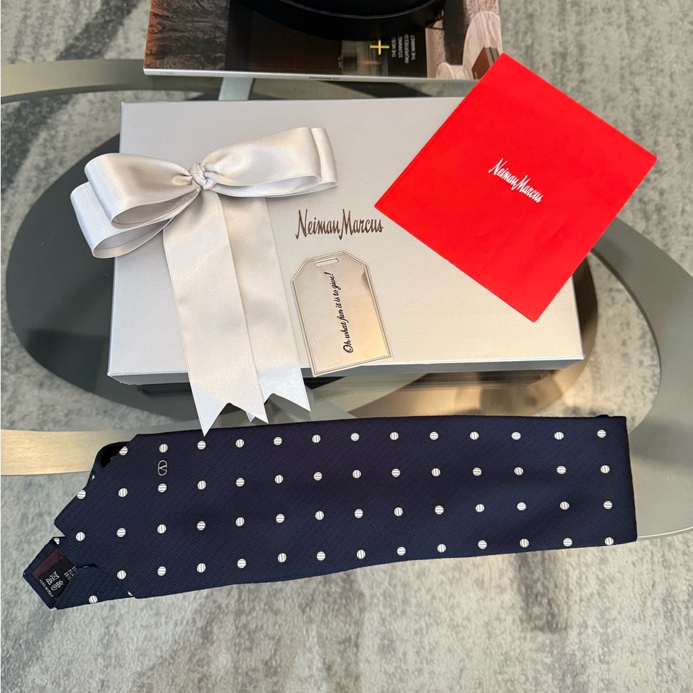 🌟Valentino Silk Tie Gift for Him 💯